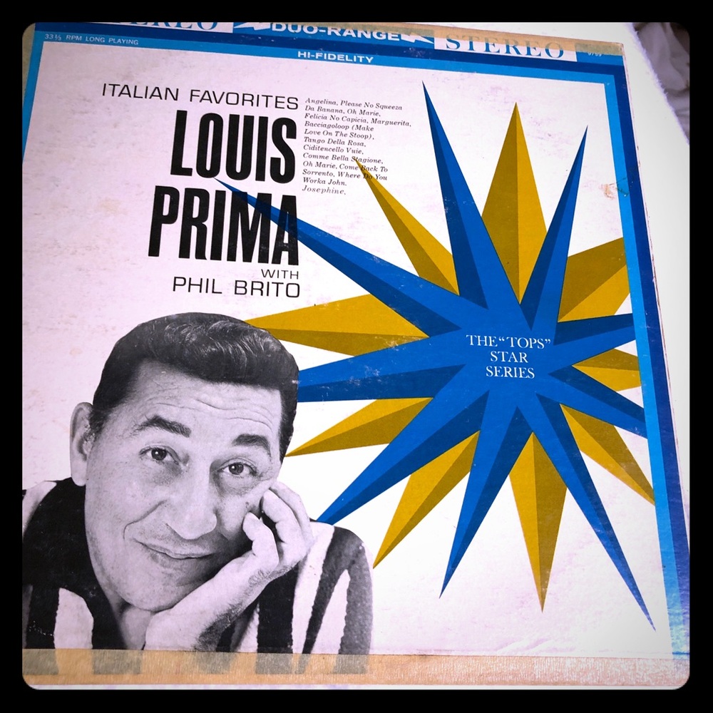 Luis Prima LP Record LP